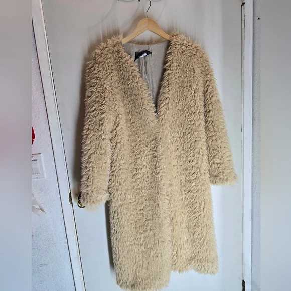 Reformation Tan Brixton Coat